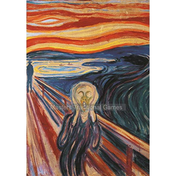 EU 6 Clementoni 39377.0 Clementoni-39377-Museum Collection-Munch: The Scream-1000 Pieces Multi-Colour